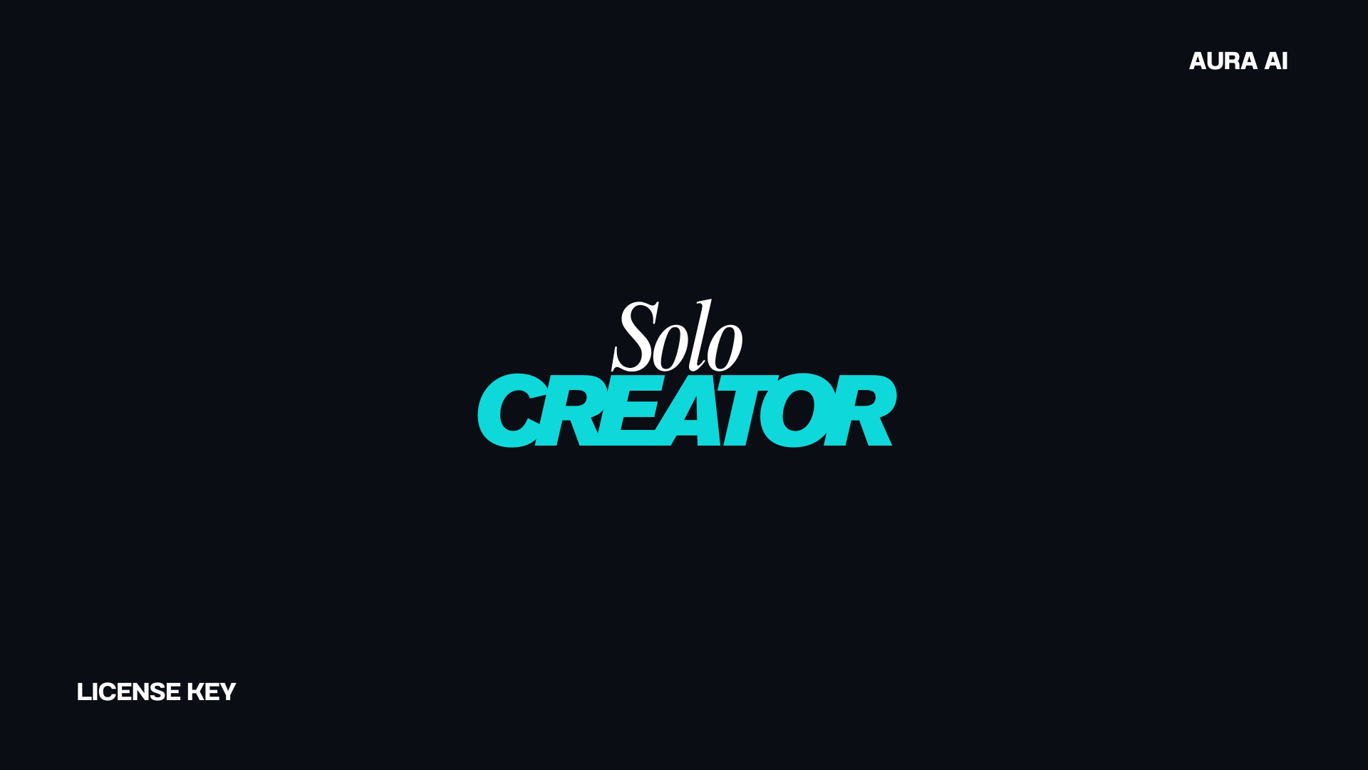 Solo Creator